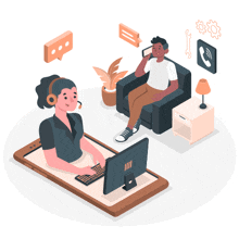 User Support Animation